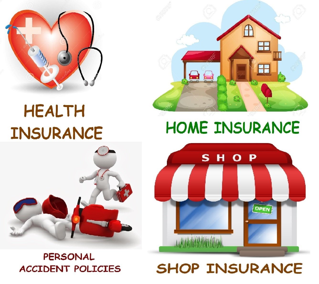 All type of General Insurance products... 