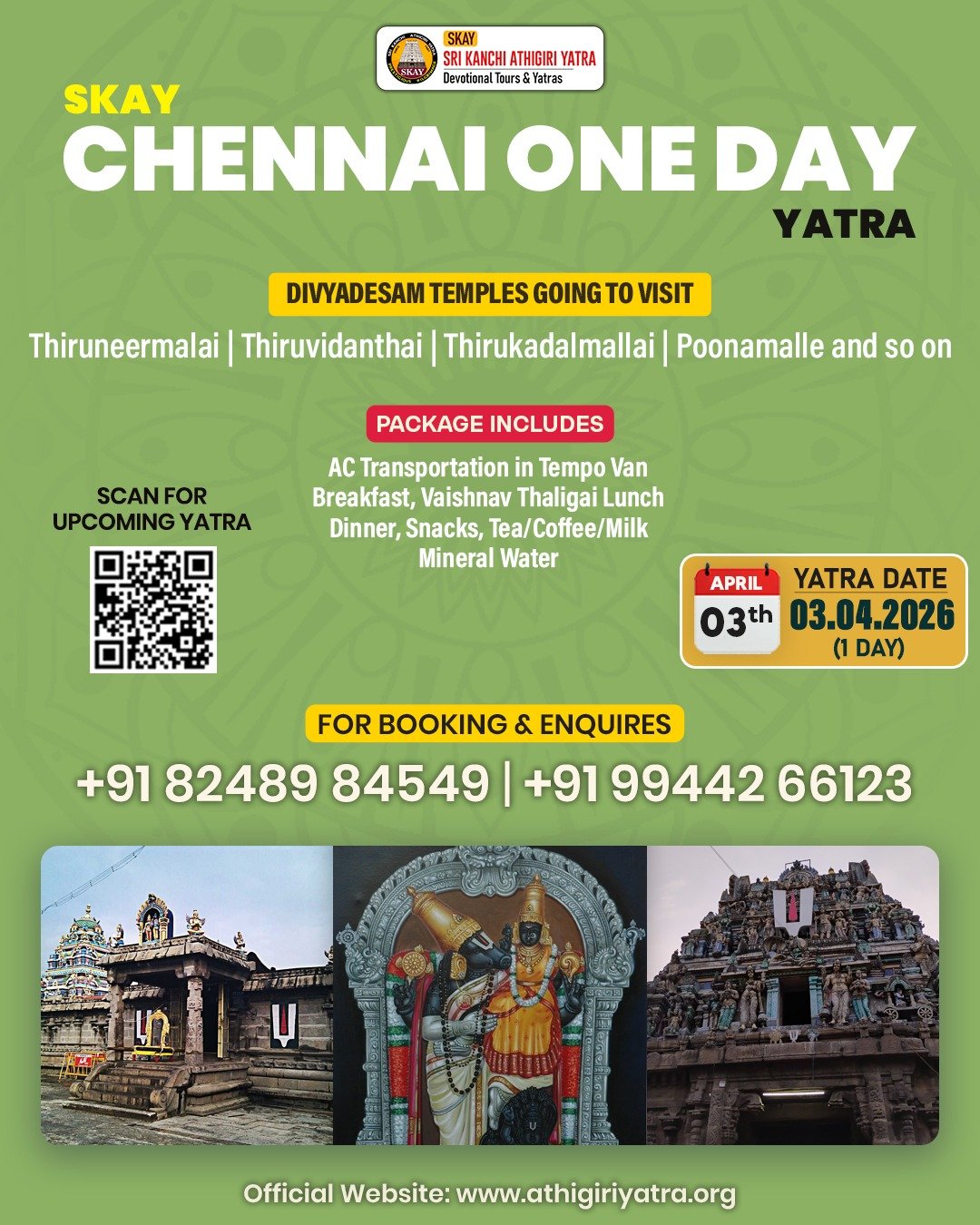 Chennai divyadesa Yatra